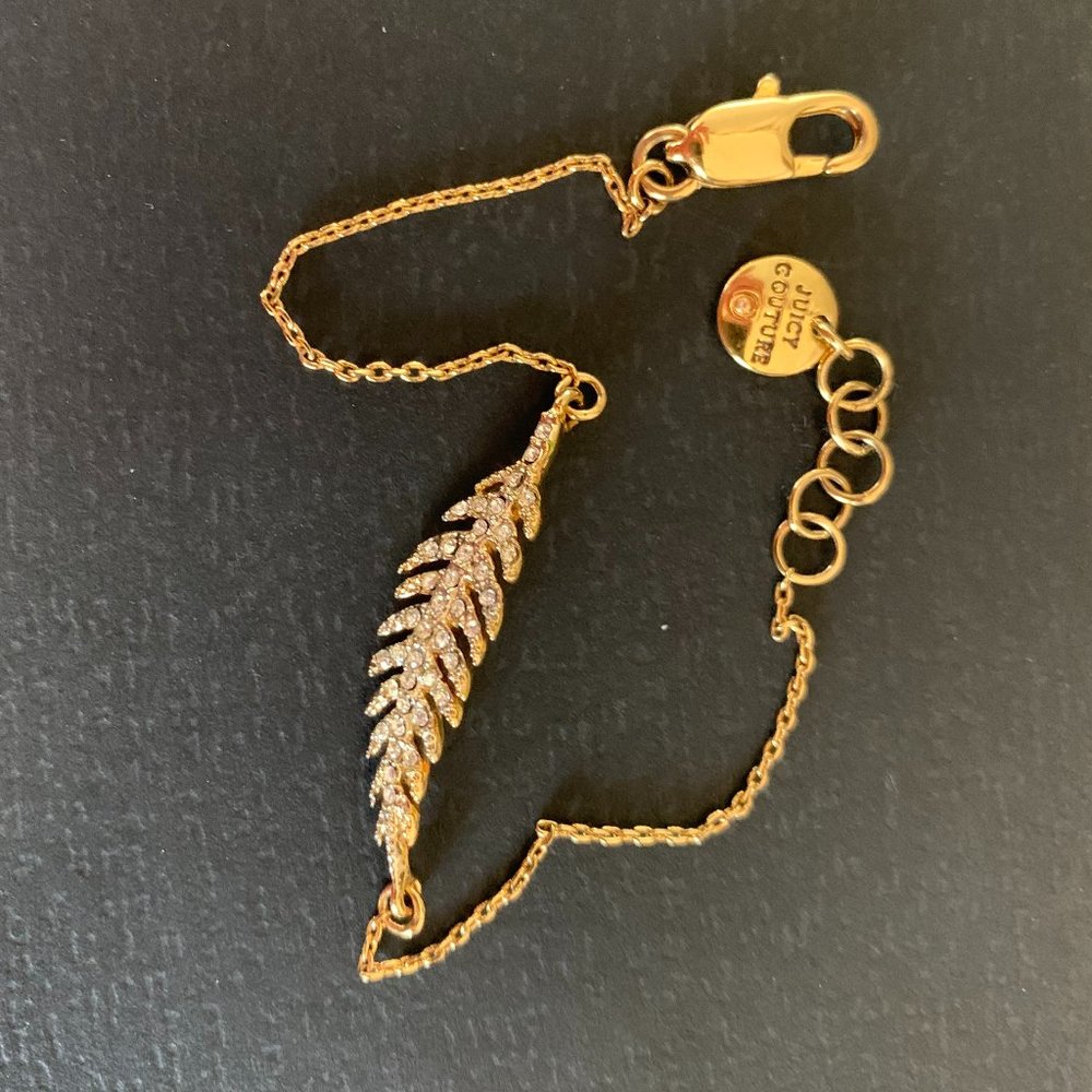 Juicy Couture Feather Bracelet